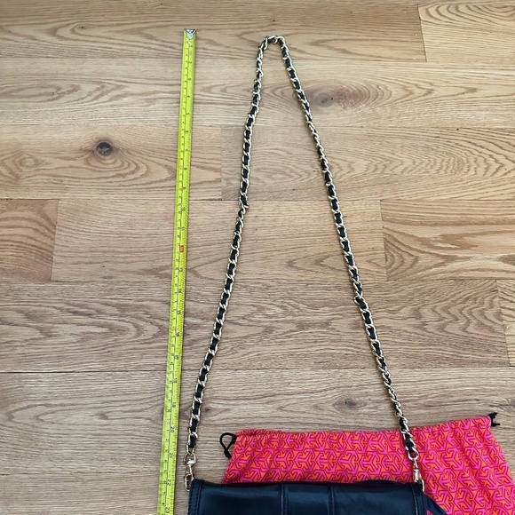 Tory Burch Clutch / Cross Body Purse - small - color: black - Picture 7 of 9